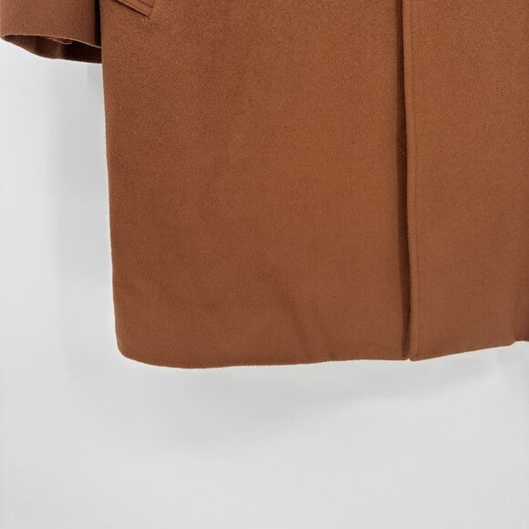 Loro Piana John W Nordstrom Mens Storm System Wool Overcoat 40R Brown Italian - Picture 9 of 9